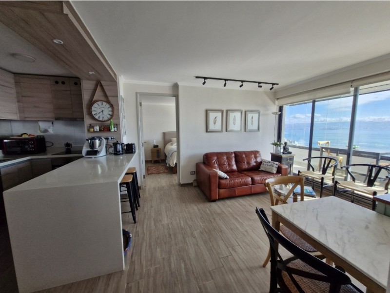 Vende Dpto 2D, Con Espectacular Vista Al Mar, Reñaca Norte!