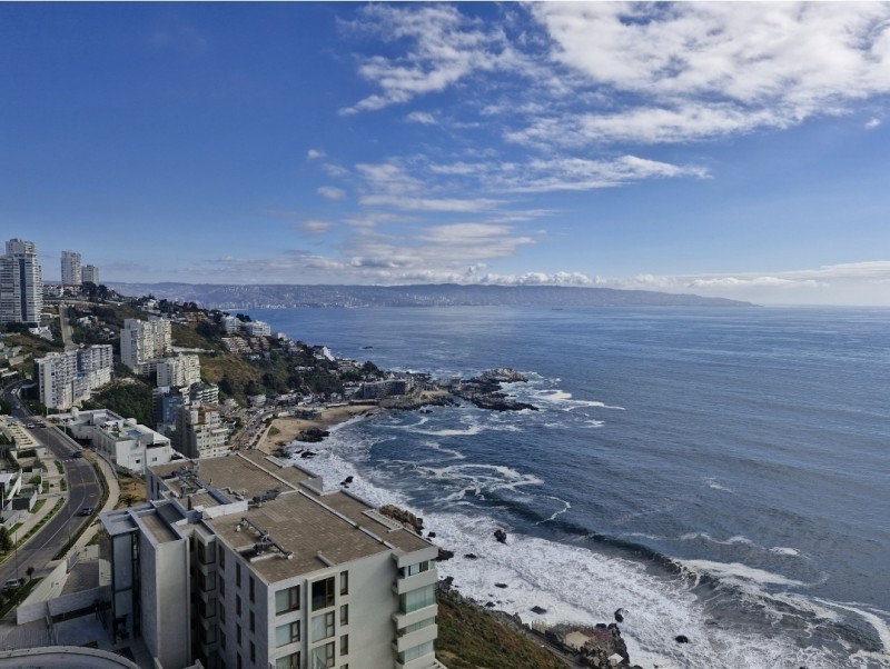 Vende Dpto 2D, Con Espectacular Vista Al Mar, Reñaca Norte!