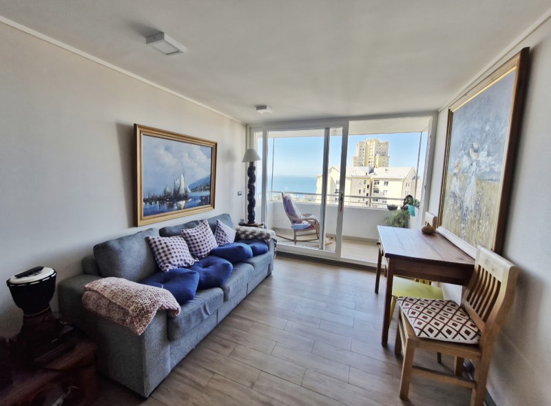 Vende Dpto 2D, Linda Vista, Costa de Montemar, Concón!
