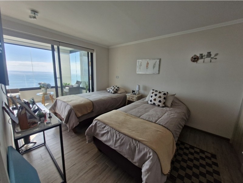 Vende Dpto 2D, Con Espectacular Vista Al Mar, Reñaca Norte!