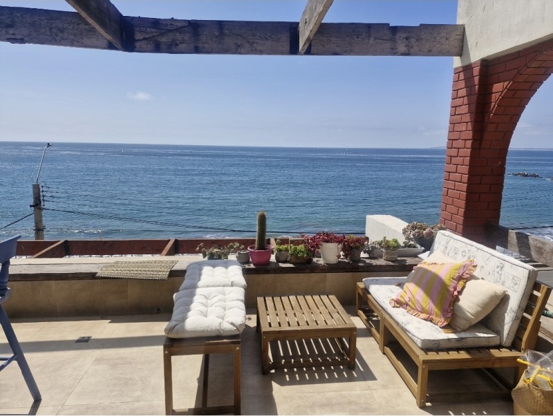 Vende Dpto 3D, Primera Linea Vista Al Mar, Concón!!
