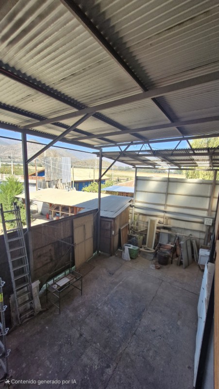 Galpon,bodega,1 Continente y Casa en 2 Piso.