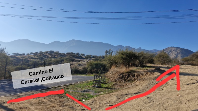 Sitio en Venta Camino el Caracol ,coltauco