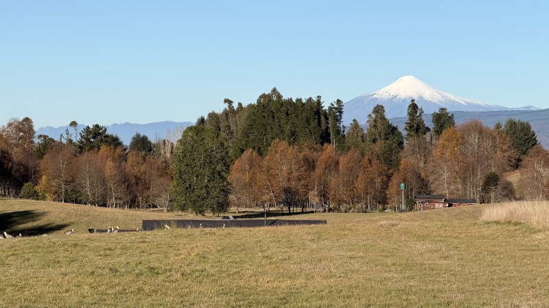 Parcela Loncoche-Vrca: Rol Propio y Vista A 2 Volcanes