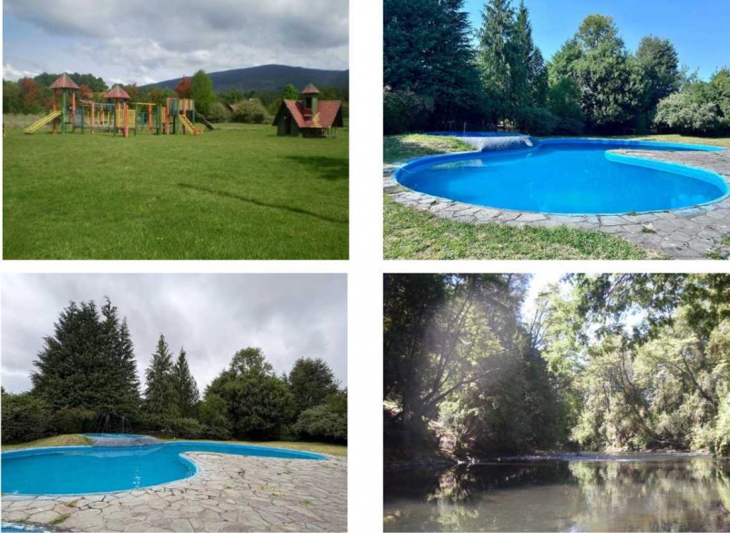 Condominio Río Azul Casa y Cabaña en Parcela
