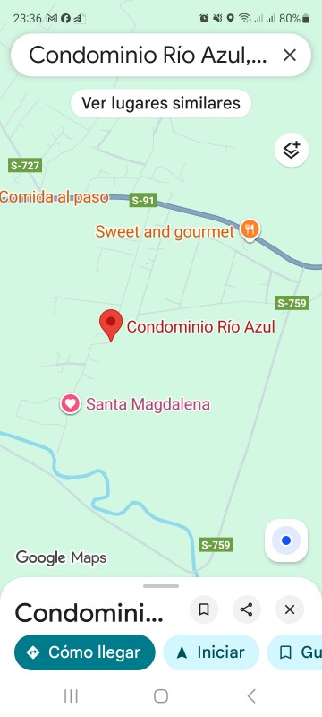 Condominio Río Azul Casa y Cabaña en Parcela