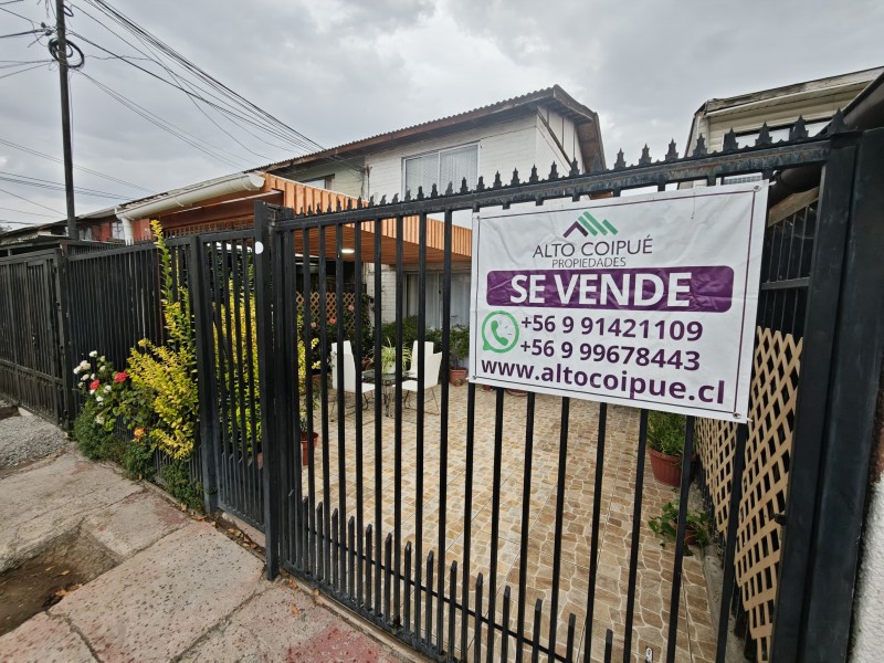 Se Vende Casa en Villa Manuel Rojas 3, Maipú