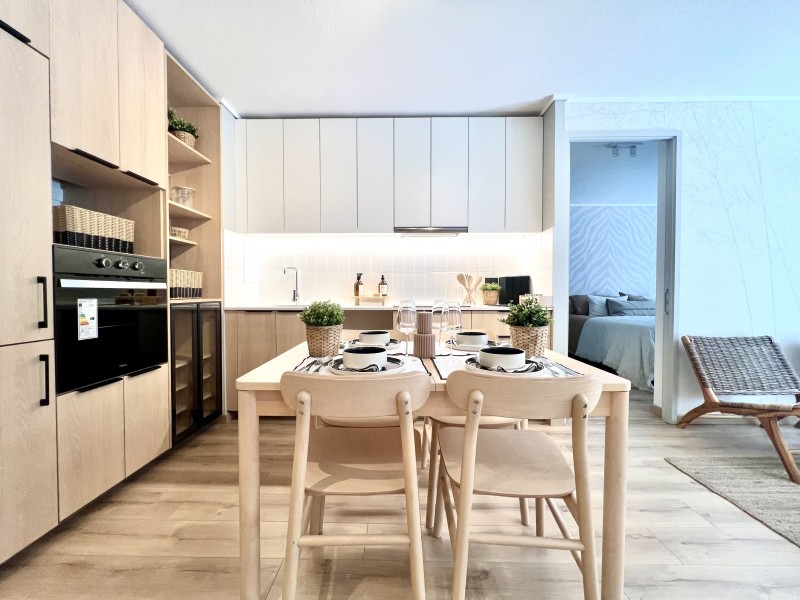 Nuevo, Metro Ñuñoa, 2D2B + Patio