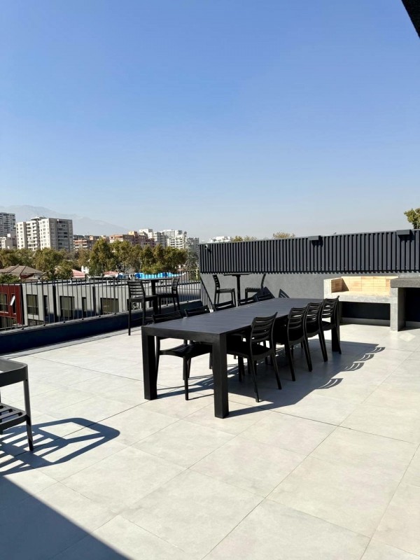 Nuevo, Metro Ñuñoa, 2D2B + Rooftop