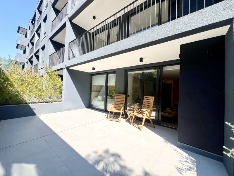 Nuevo, Metro Ñuñoa, 2D2B + Patio