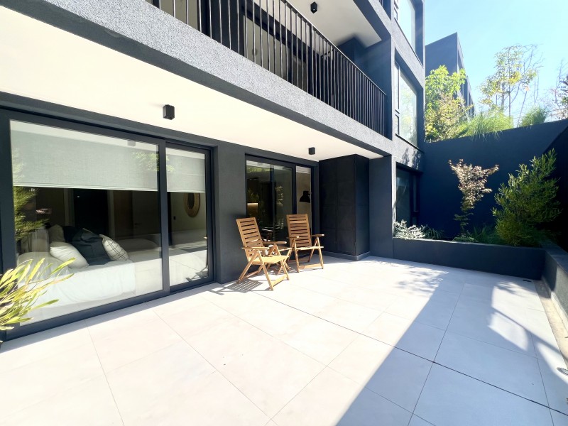 Nuevo, Metro Ñuñoa, 2D2B + Patio