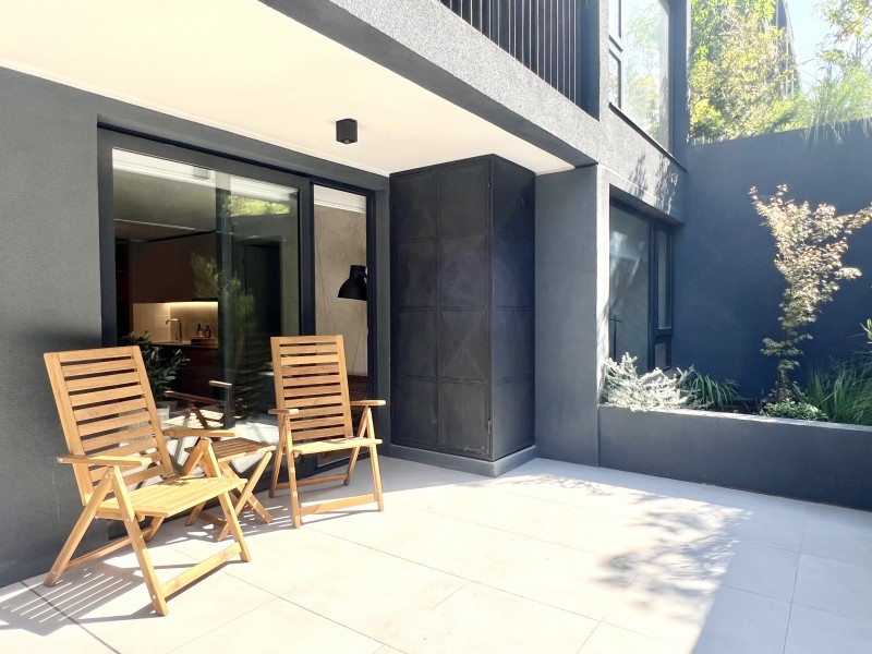 Nuevo, Metro Ñuñoa, 2D2B + Patio