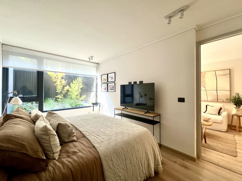 Nuevo, Metro Ñuñoa, 2D2B + Patio