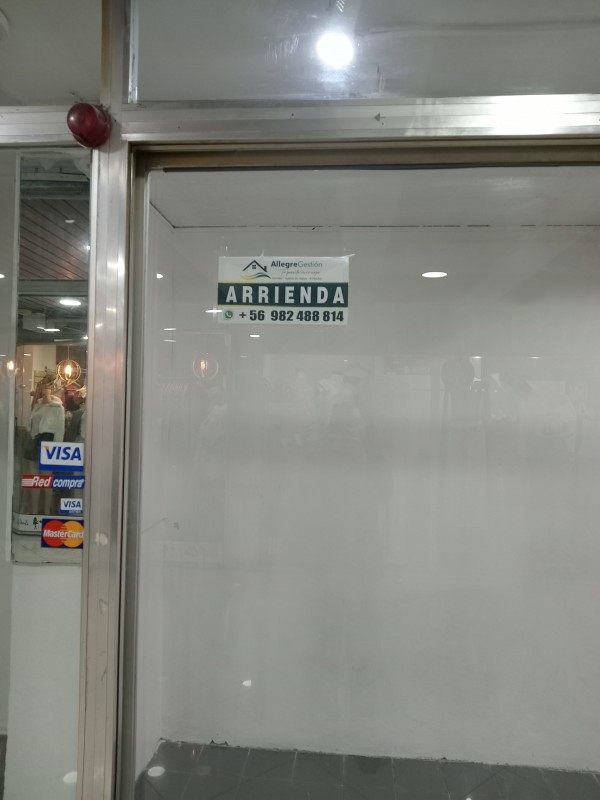 Concepción: Se Arrienda Local Comercial Pleno Paseo Peatonal