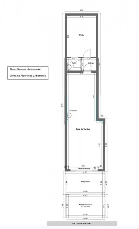 Arrendamos Local Con Patente de Licores Parque las Rastras