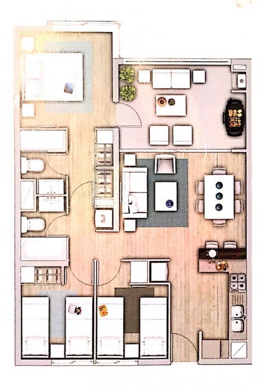 Dpto Santa Augusta Quintay Amoblado Primer Piso Ideal Niños