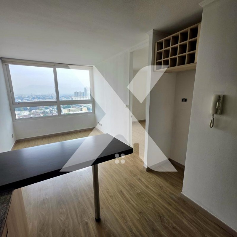 Venta Depto 1 Dorm 1 Baño - Metro Hospitales – Piso 15 -