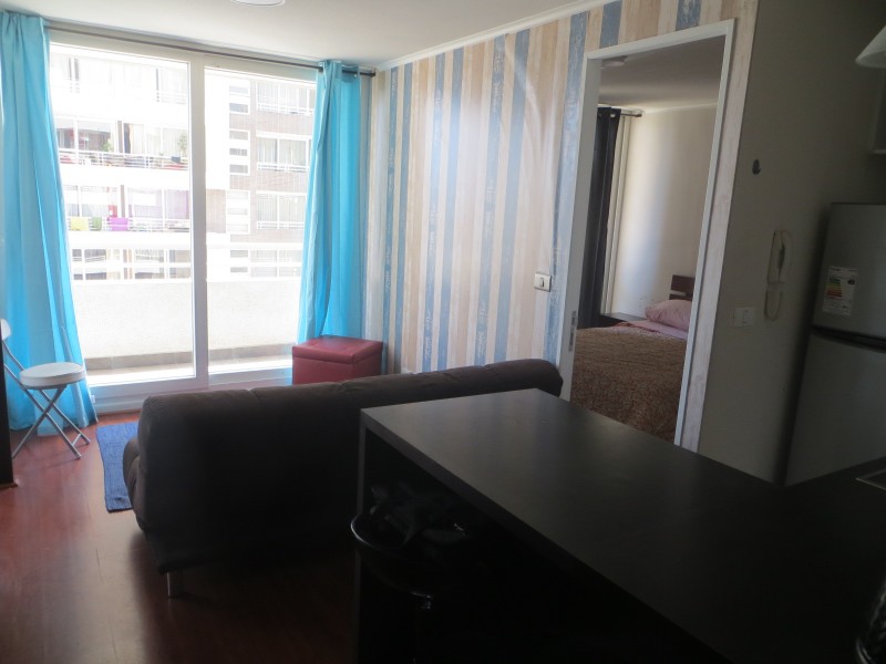 Dpto Amoblado 2D-1B Centro Viña del Mar $485.000