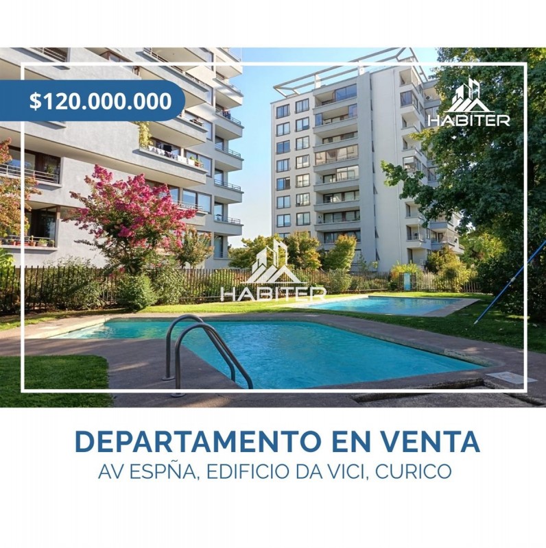 Vive Con Vista A la Cordillera en Edificio Da Vinci – Curicó