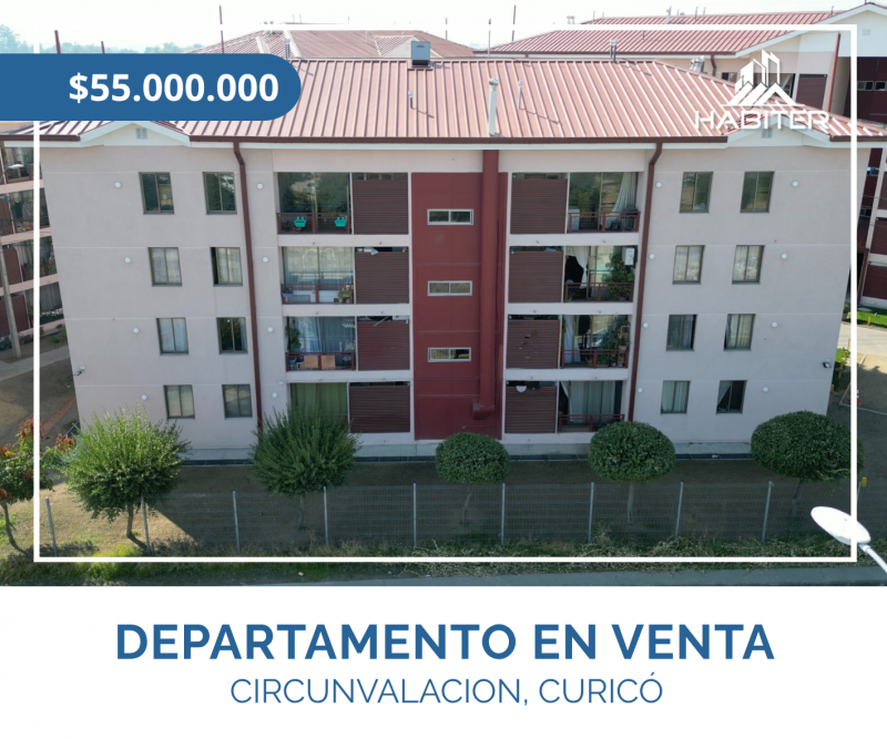 Fotografía de Se Vende Departamento en la Comuna de Curicó,