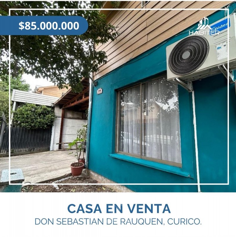 Venta Acogedora Casa en el Sector de Rauquen Curico