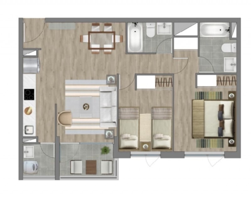 en Venta Departamento Altos de Lircay, Talca!