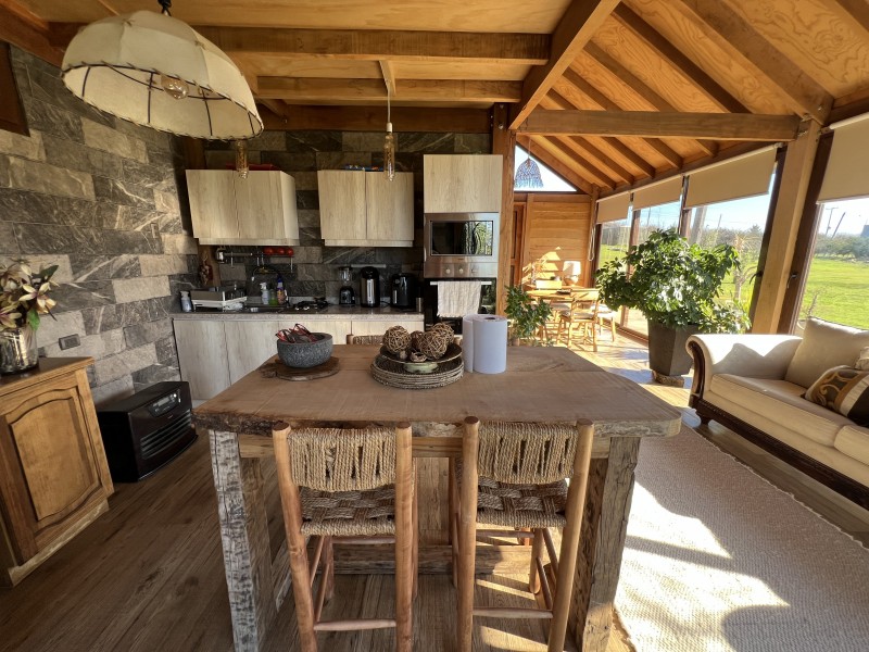 en Venta Parcela Con 2 Cabañas Km 6 Pencahue!