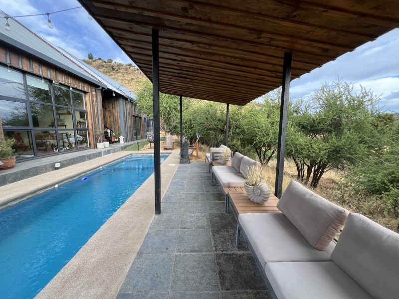 en Venta Casa Estilo Resort Pencahue! Amoblada!