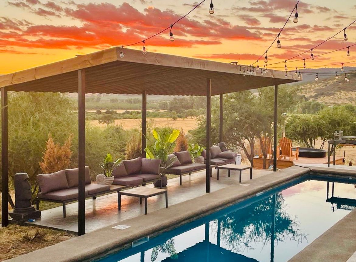 en Venta Casa Estilo Resort Pencahue! Amoblada!