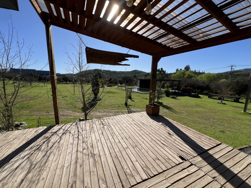 en Venta Parcela Con 2 Cabañas Km 6 Pencahue!