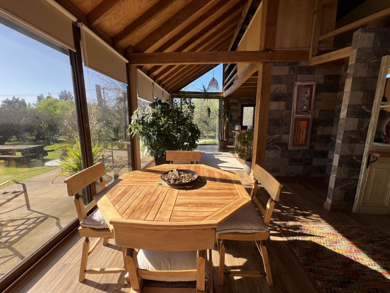 en Venta Parcela Con 2 Cabañas Km 6 Pencahue!