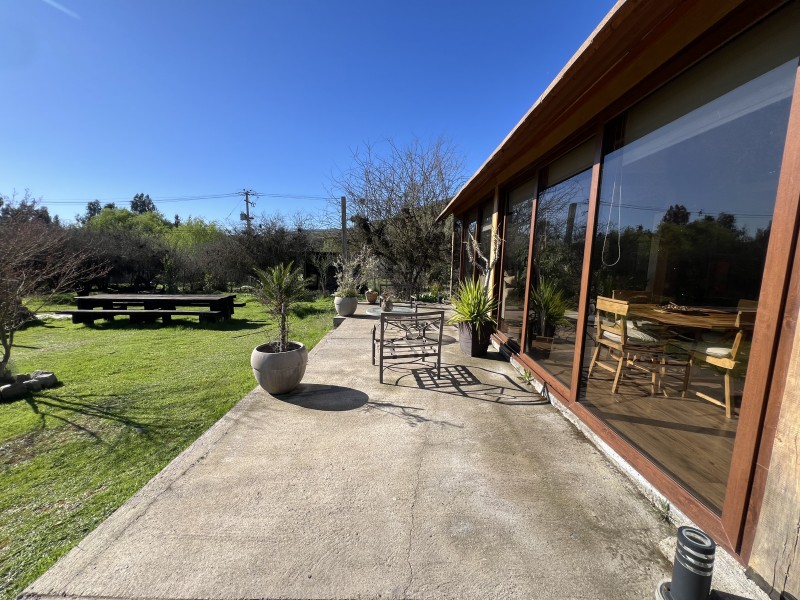 en Venta Parcela Con 2 Cabañas Km 6 Pencahue!