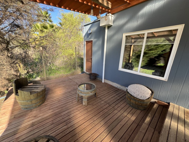 en Venta Parcela Con 2 Cabañas Km 6 Pencahue!
