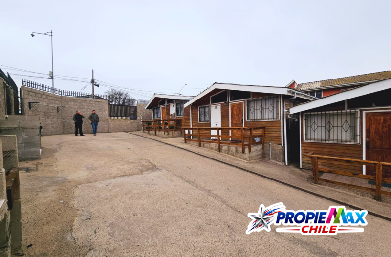 Propiedad Con 4 Cabañas Arrendadas, en un Terreno Urbano