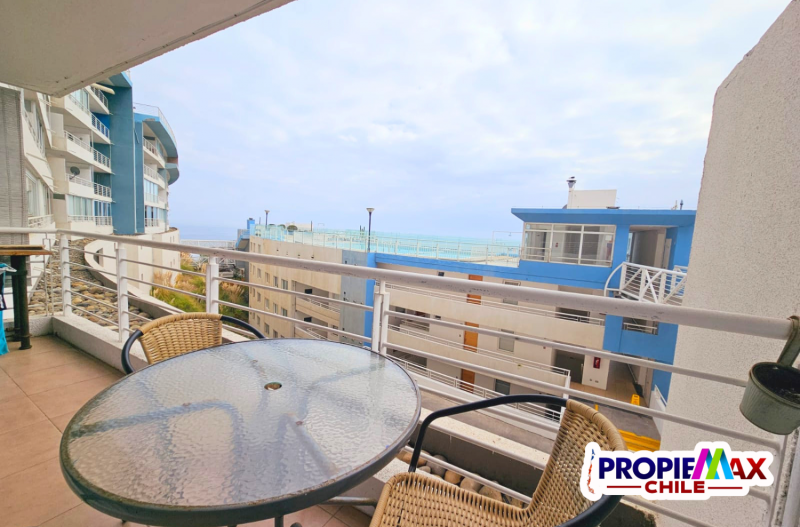 Departamento Frente A Playa los Lilenes | Vista Al Mar
