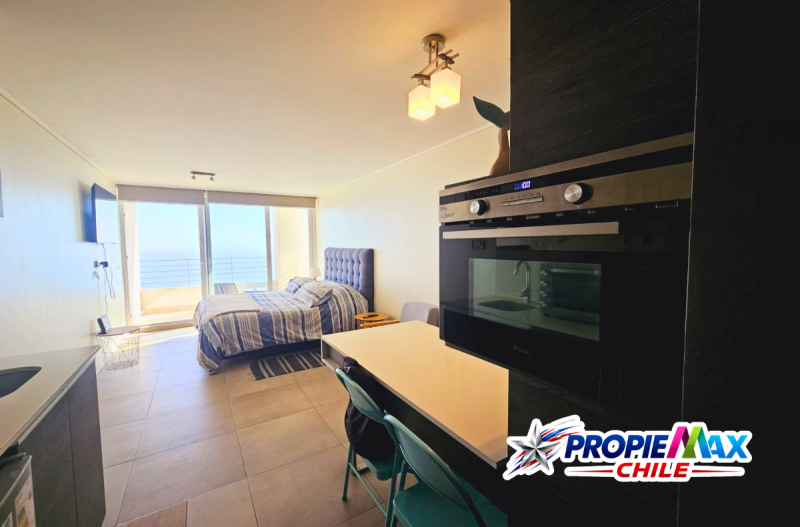 Departamento Studio Con Vista Panorámica Al Mar | Piso 16