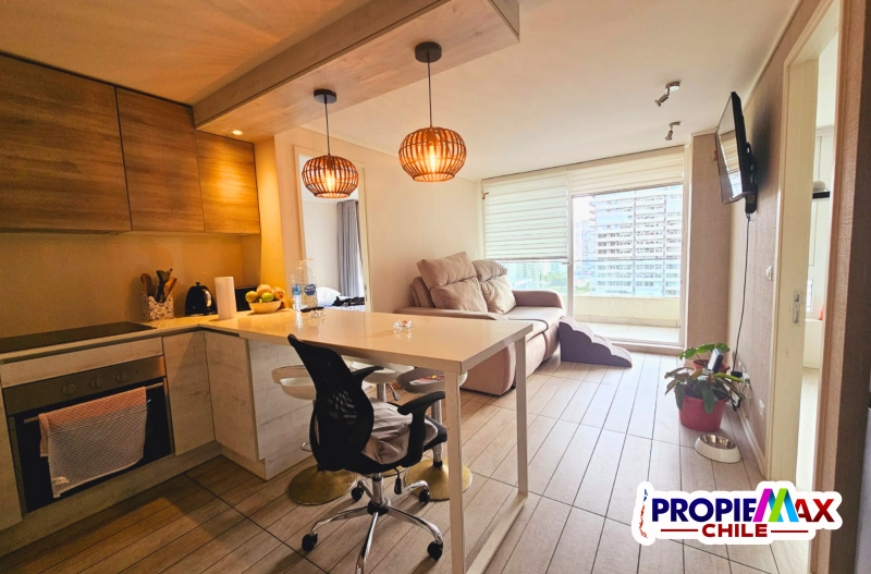 Departamento Edificio Medano, Bosques de Montemar, Mariposa