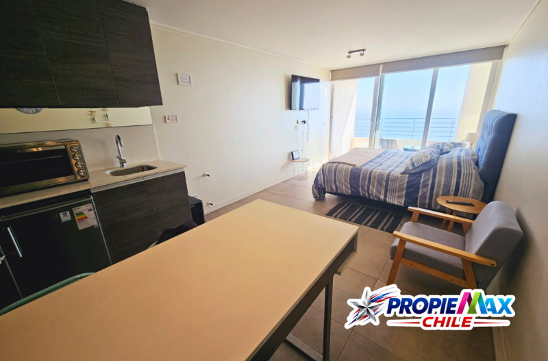 Departamento Studio Con Vista Panorámica Al Mar | Piso 16