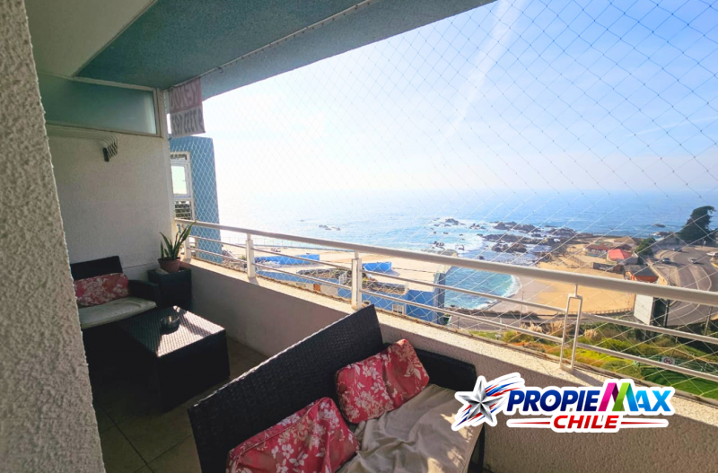 Departamento Edificio Costa Lilenes, Vista Panorámica Al Mar