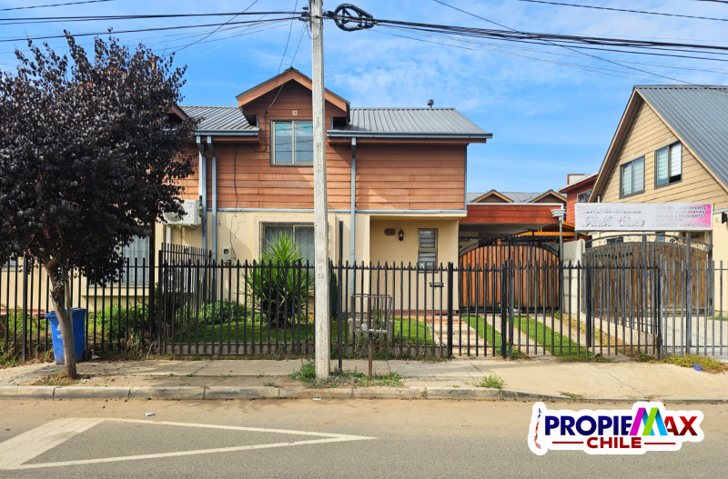 AMPLIA CASA EN VILLA VALLES DE TALCA, COMODIDAD Y ESPACIO