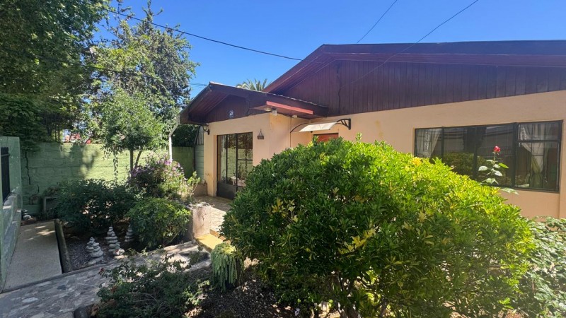 Casa Sólida,1 Piso Con 2 Cabañas, Barrio Norte Villa Alemana