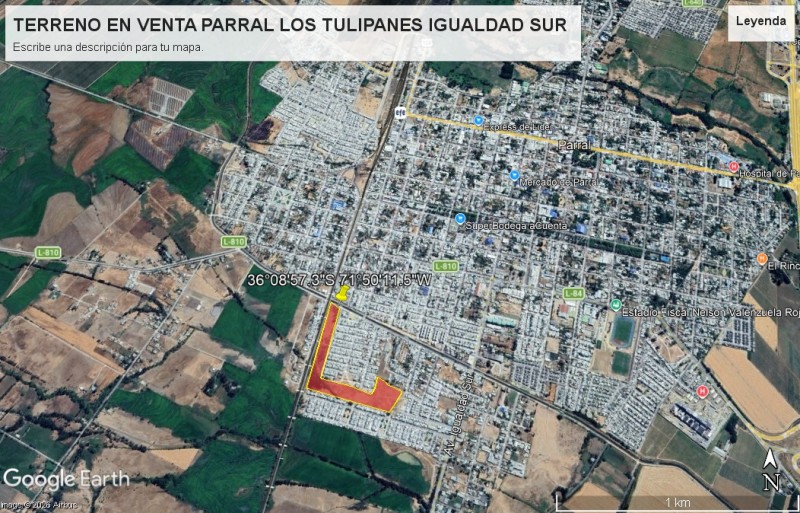 Se Venden 4.9 Hectareas Dentro de Parral