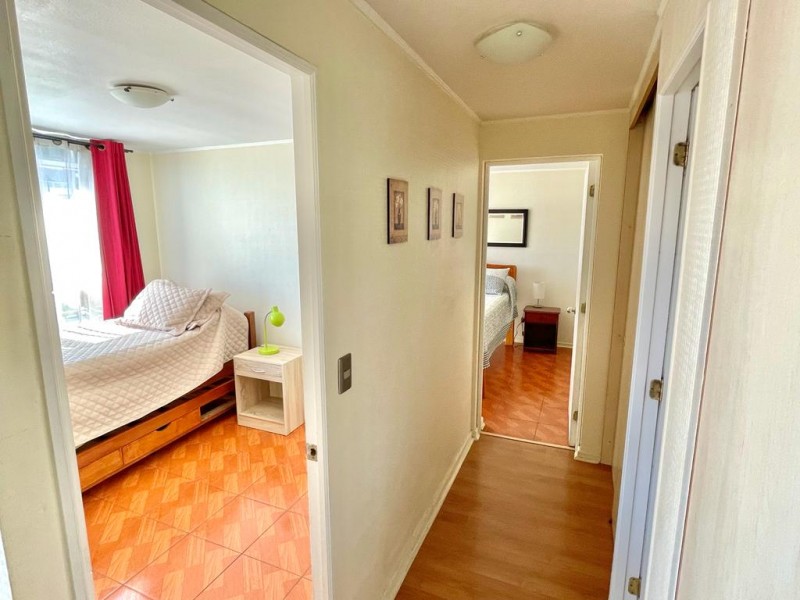 Arriendo Diario 2D-2B-1E Pasos de Av. Perú y Casino de Viña