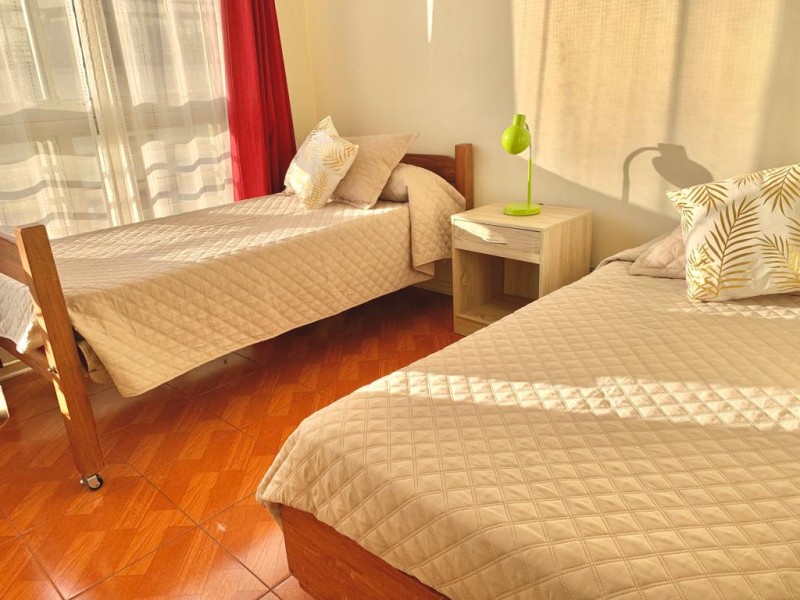 Arriendo Diario 2D-2B-1E Pasos de Av. Perú y Casino de Viña