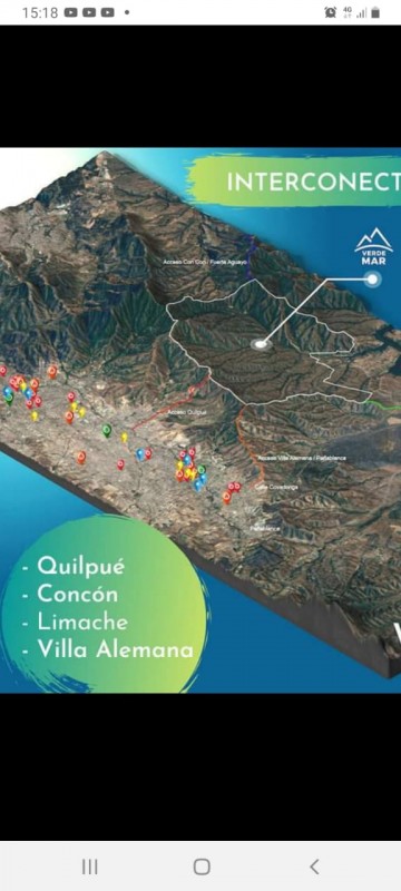 Se Vende Parcela 5000 M2 en Valle Verde Limaches-Quilpué