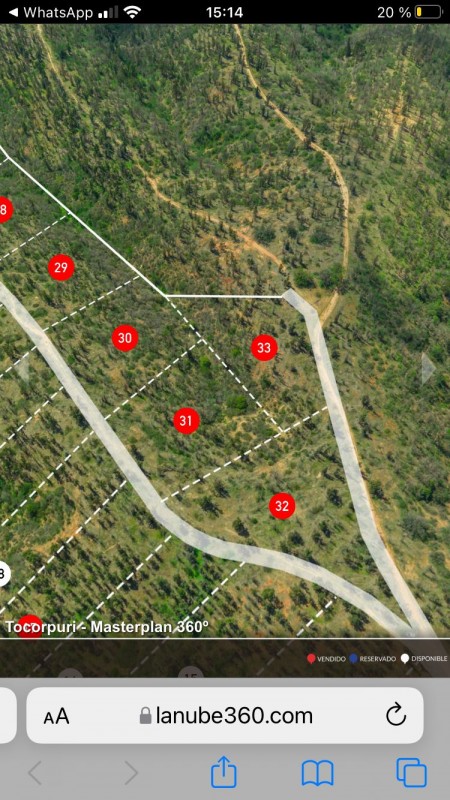Se Vende Parcela 5000 M2 en Valle Verde Limaches-Quilpué