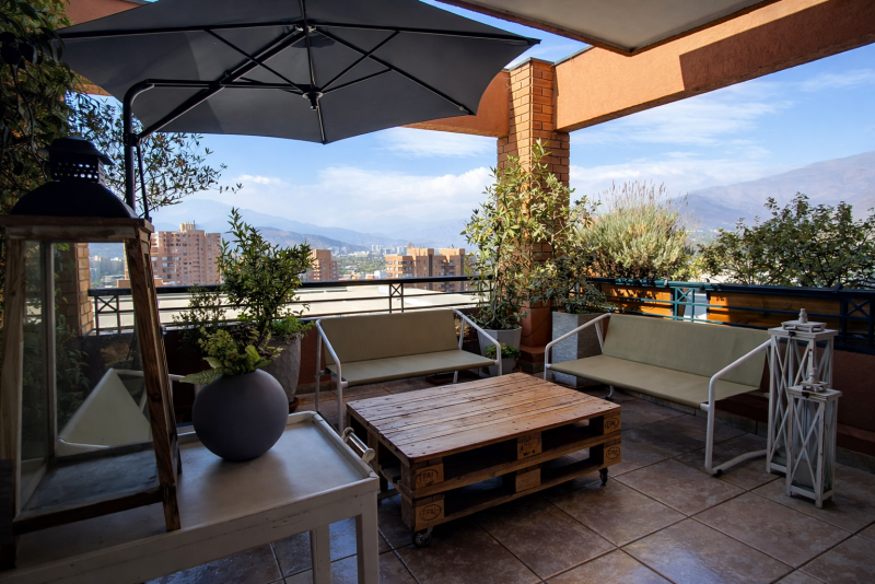Penthouse Dúplex 6D | Vista 360° | 3 Estac, las Condes