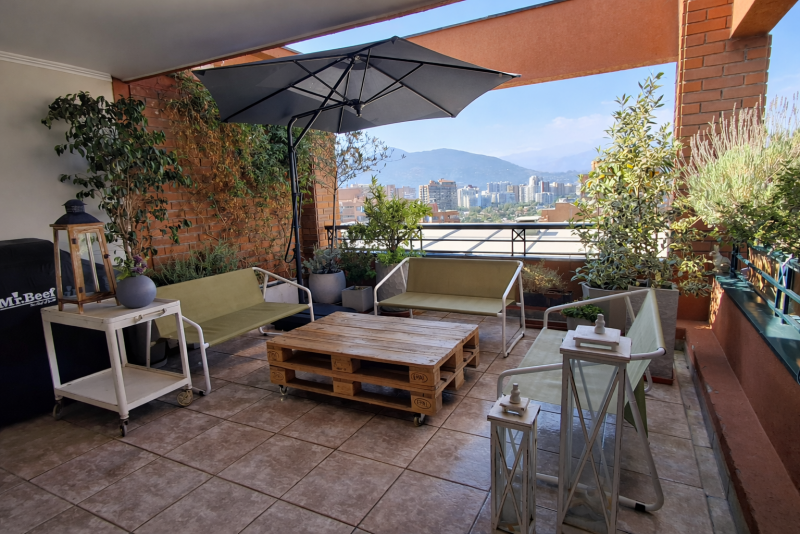 Penthouse Dúplex 6D | Vista 360° | 3 Estac, las Condes