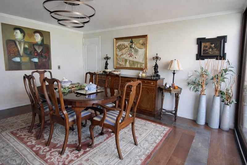 Penthouse Dúplex 6D | Vista 360° | 3 Estac, las Condes