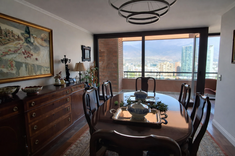 Penthouse Dúplex 6D | Vista 360° | 3 Estac, las Condes